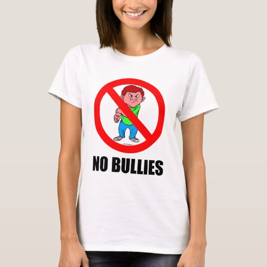 GEEN BULLIES T-SHIRT (Voorkant)