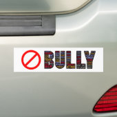 Geen bully Sticker (Op auto)