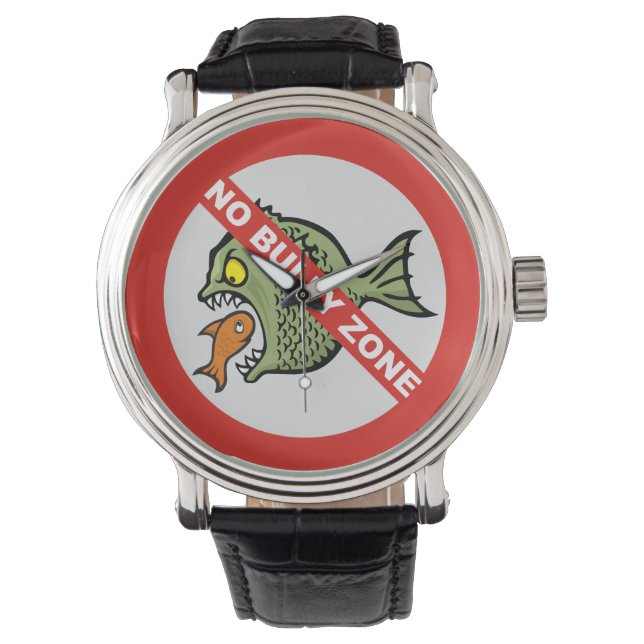 Geen bully zone horloge (Voorkant)