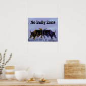 Geen Bully Zone Poster (Keuken)
