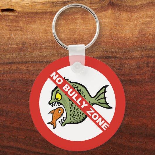 Geen Bully Zone Sleutelhanger (Voorkant)