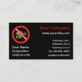 Geen Bully Zone Visitekaartje (Voorkant)