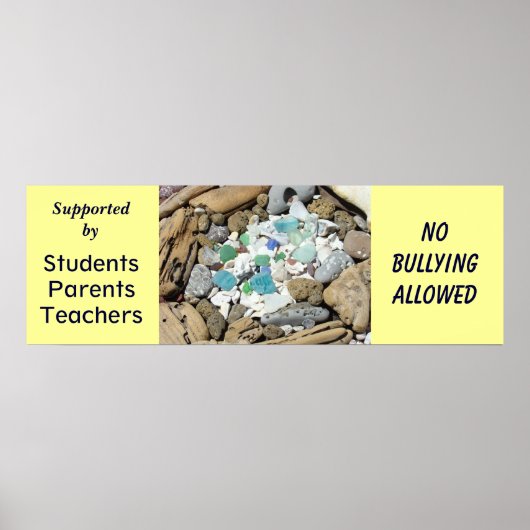 Geen Bullying Allowing posters School Clubs Commun (Voorkant)