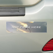 Geen bumpersticker (Op auto)