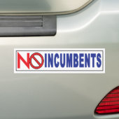 Geen Bumpersticker met documenten (Op auto)