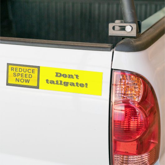 Geen Bumpersticker op maat (Op Truck)