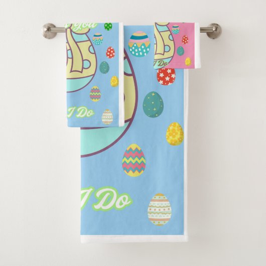 Geen Bunny houdt van je zoals ik. Bad Handdoek (Insitu)