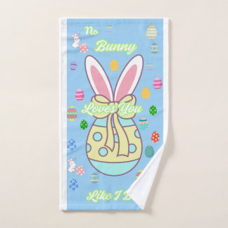 Geen Bunny houdt van je zoals ik. Bad Handdoek