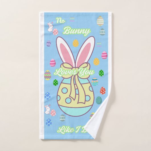 Geen Bunny houdt van je zoals ik. Bad Handdoek (Handdoek)