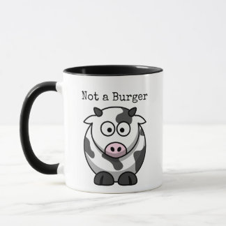 Geen Burger Cartoon Koe Mok