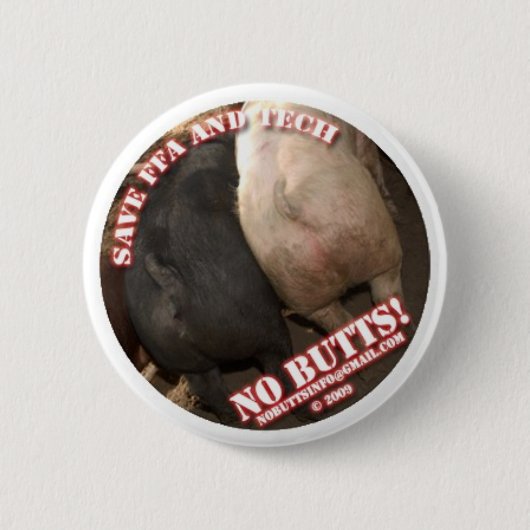 GEEN BUTTEN! KNOOP RONDE BUTTON 5,7 CM (Voorkant)
