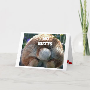 GEEN "BUTTS OVER HET" U bent ***LOVED** Feestdagen Kaart