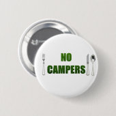 Geen Campers Button (Voorkant /achterkant)