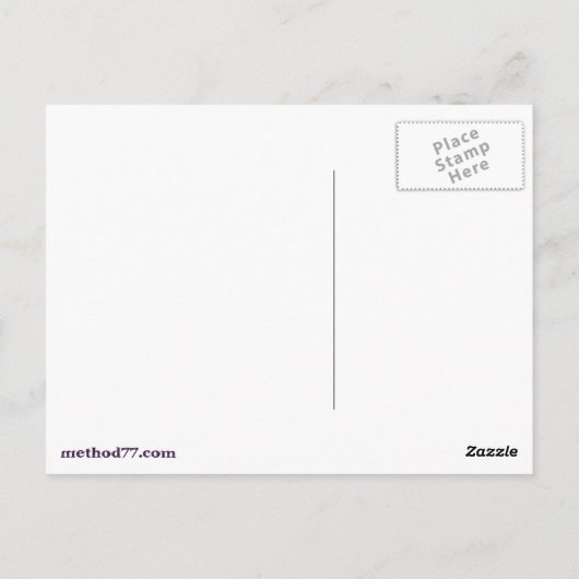 Geen Candy Corn Briefkaart (Achterkant)