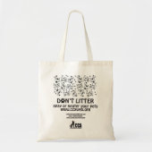 Geen Canvas tas van Litter Canvas (Voorkant)