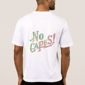 Geen capsules t-shirt (Achterkant)