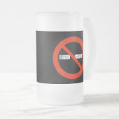 Geen Carbon FootPrint Mok (Voorkant rechts)