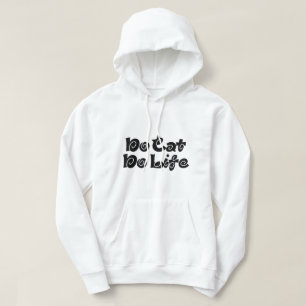 Geen Cat No Life Hoodie
