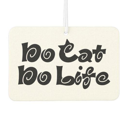 Geen Cat No Life Luchtverfrisser (Voorkant)