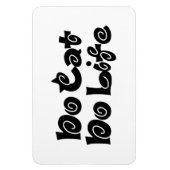 Geen Cat No Life Magneet (Verticaal)