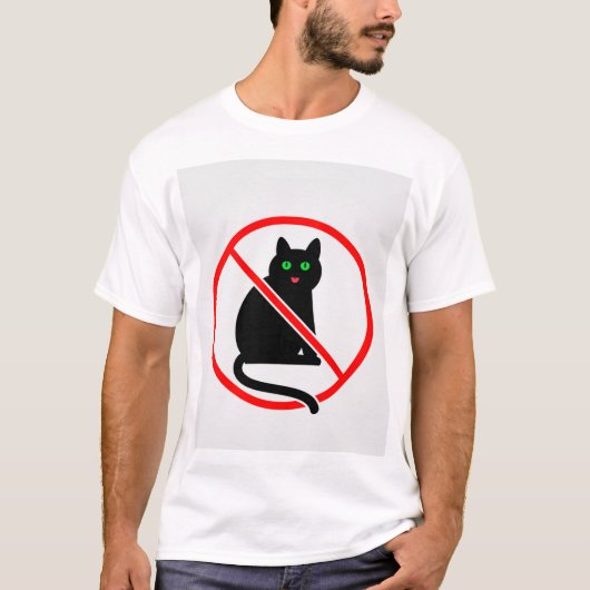 Geen Cats Mannen basic T-shirt (Voorkant)