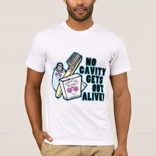 Geen Cavity haalt zijn leven uit T-shirt