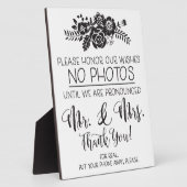 Geen celtelefoon Foto's Weddenschappen Fotoplaat (Zijkant)