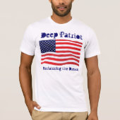 Geen Cheap Patriot hier! T-shirt (Voorkant)