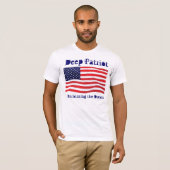 Geen Cheap Patriot hier! T-shirt (Voorkant volledig)
