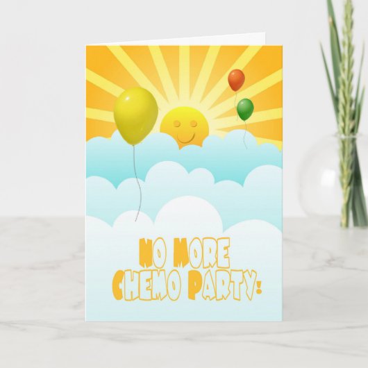 Geen Chemo Balloons meer en geen Sunshine Invitati (Voorkant)
