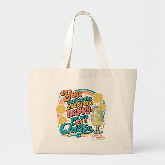 Geen Chilton t-shirt Grote Tote Bag (Voorkant)