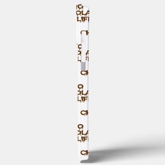 GEEN CHOCOLAAT GEEN LEVEN Case-Mate iPhone CASE (Achterkant / Links)