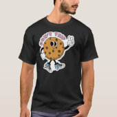 Geen chocolade chip ticker t-shirt (Voorkant)