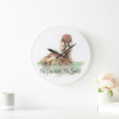 Geen chocolade, geen glimlach, grappige Waterverf Grote Klok (Huis)