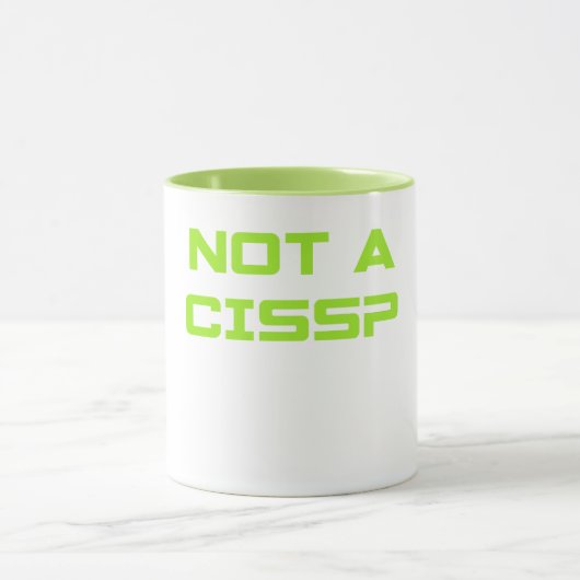 Geen CISSP-Mok Mok (Midden)