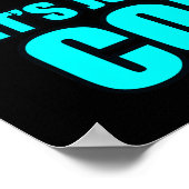 Geen Cloud Computer IT Tech Software Programmer Ge Poster (Hoek)