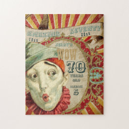 Geen clowns, het is verjaardag nummer zeventig legpuzzel