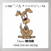 Geen cluster poster (Voorkant)