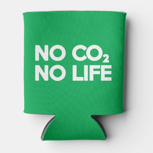 GEEN CO2 GEEN LEVEN BLIKJESKOELER (Voorkant)