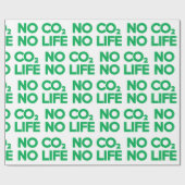 GEEN CO2 GEEN LEVEN CADEAUPAPIER (Vlak)