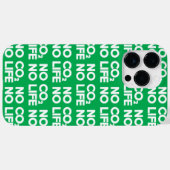 GEEN CO2 GEEN LEVEN Case-Mate iPhone CASE (Achterkant (horizontaal))