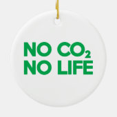 GEEN CO2 GEEN LEVEN KERAMISCH ORNAMENT (Achterkant)