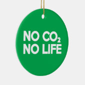 GEEN CO2 GEEN LEVEN KERAMISCH ORNAMENT (Rechts)