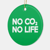 GEEN CO2 GEEN LEVEN KERAMISCH ORNAMENT (Links)