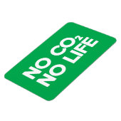 GEEN CO2 GEEN LEVEN MAGNEET (Linkerzijde)