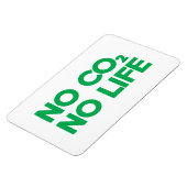 GEEN CO2 GEEN LEVEN MAGNEET (Linkerzijde)