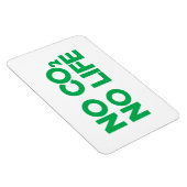 GEEN CO2 GEEN LEVEN MAGNEET (Rechterzijde)