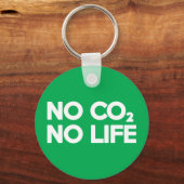 GEEN CO2 GEEN LEVEN SLEUTELHANGER (Voorkant)