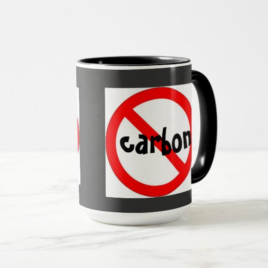 Geen CO2-MOK Mok (Voorkant rechts)