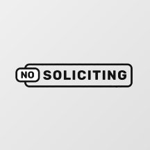 Geen Colportage Winkel Zakelijke Ruimte